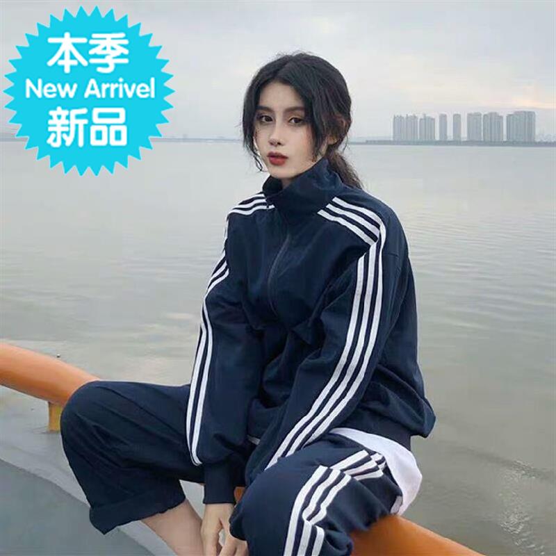 纯新款运动服套装女中年妈妈休闲三55件韩秋春秋季休闲套装运动服在类目 女装/女士精品, 套装/学生校服/工作制服, 休闲运动套装中 - 来自Buy2taobao.com提供专业的淘宝代购服务