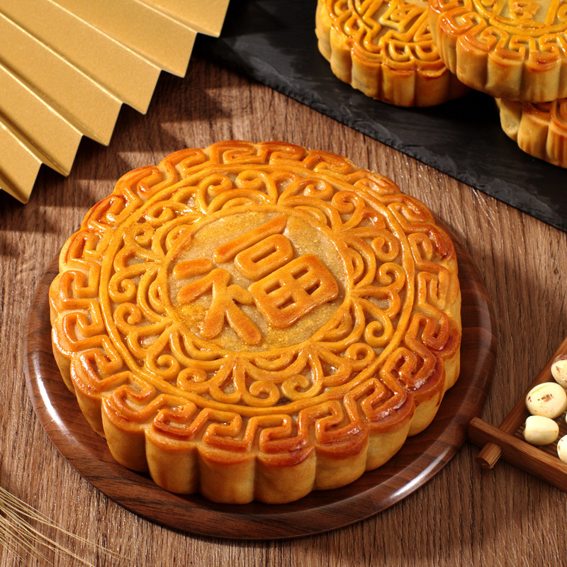 广西五仁金腿大月饼500g礼盒装 - 惠券直播 - 一起惠返利网_178hui.co