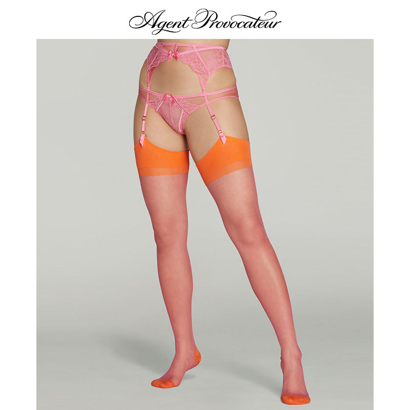 OPALE长筒丝袜AgentProvocateur 粉色性感透明打底袜 AP丝袜 蜜探|ruв категории Нижнее белье, носки/рейтузы/чулки/Красивая ножка носки - от Buy2taobao.com для оказания профессиональной услуги покупки агента Taobao