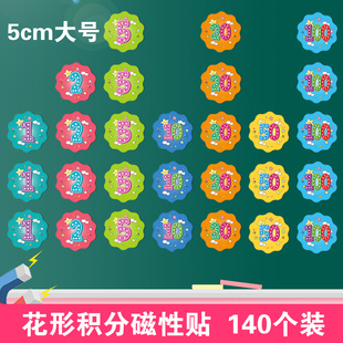 磁力贴片磁性贴白板黑板磁性贴扣教具公开课表扬奖励学生吸磁贴小