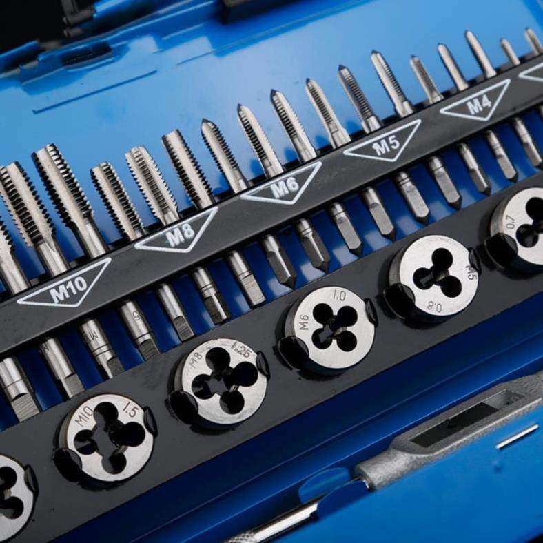 丝锥板牙套装五金工具手用33件套86件套耐用110件套攻丝器组合