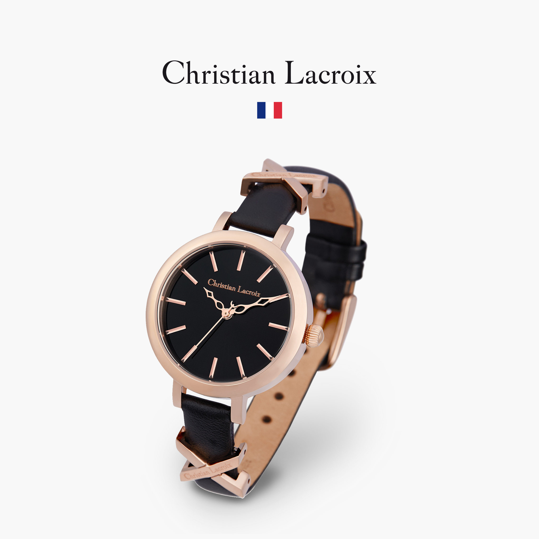 christianlacroixcl小众品牌手表气质女学生简约小巧潮流石英