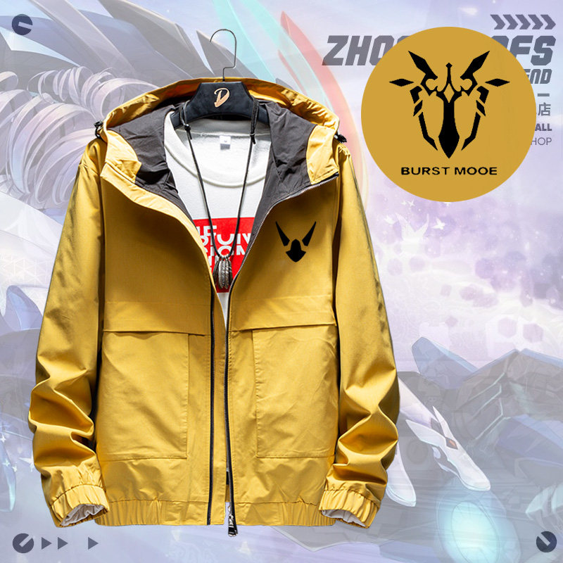 崩坏学院3周边崩坏三动漫八重樱夹克男女情侣风衣外套衣服