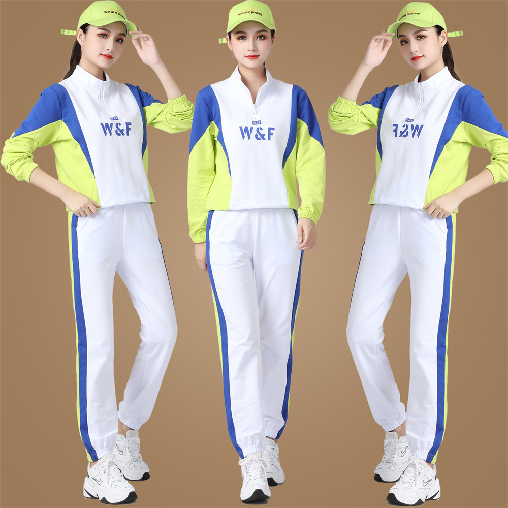 曳步舞服装新款套装杨丽萍广场舞运动健身服网红跳舞衣服女鬼步舞