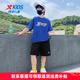 特步儿童速干套装2025夏季新款男童短袖t恤短裤夏装大童运动童装