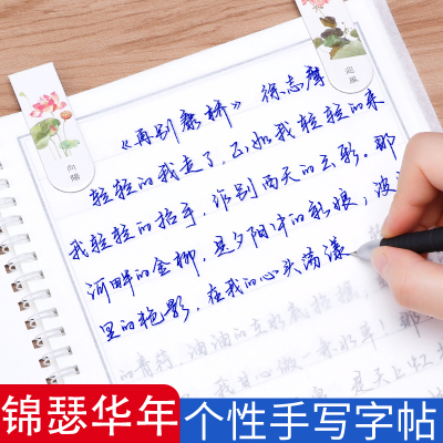 成人练字帖行书速成