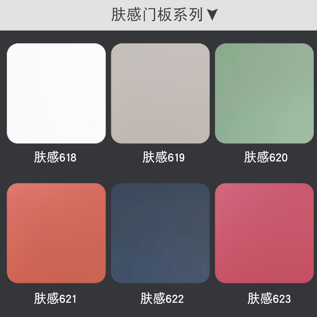 pet门板定制橱柜门云石板高光衣柜门肤感进口爱格lg博纳克欧松板