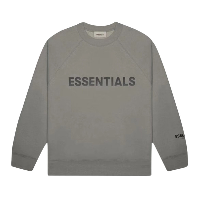 fearofgodessentialsfog高街复线胸前logo圆领卫衣男女套头衫