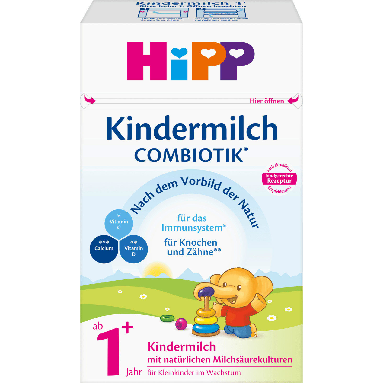 德国hipp喜宝有机益生菌儿童奶粉1段600g