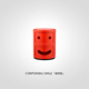 Kartell沙发边柜笑脸储物柜收纳多功能床头柜COMPONIBILI SMILE