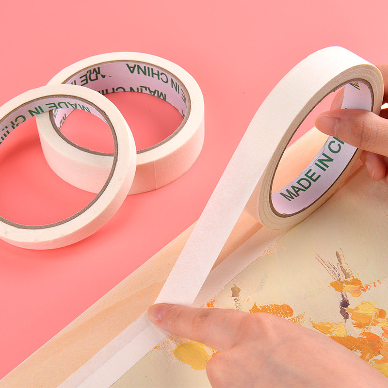 美术生专用皱纹胶布墙面装修饰无痕贴绘画封边条喷漆遮蔽美缝用贴纸