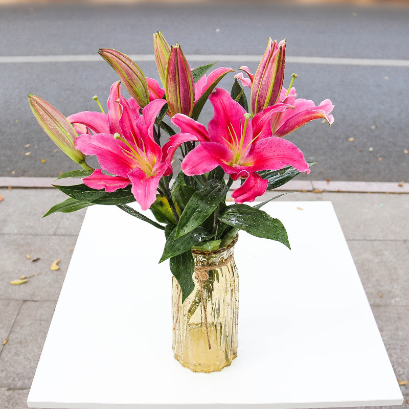 罗宾百合鲜花南昆明基地直发送生日鲜花速递(同城)