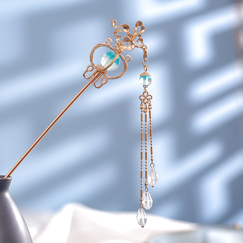 法韩莎旗舰店的优惠券大全—古风发簪遇见神鹿王者瑶法杖瑶瑶公主权杖