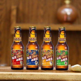 宝岛阿里山精酿小啤酒整箱6/24玻璃瓶原浆清仓包邮黄啤酒水麦芽