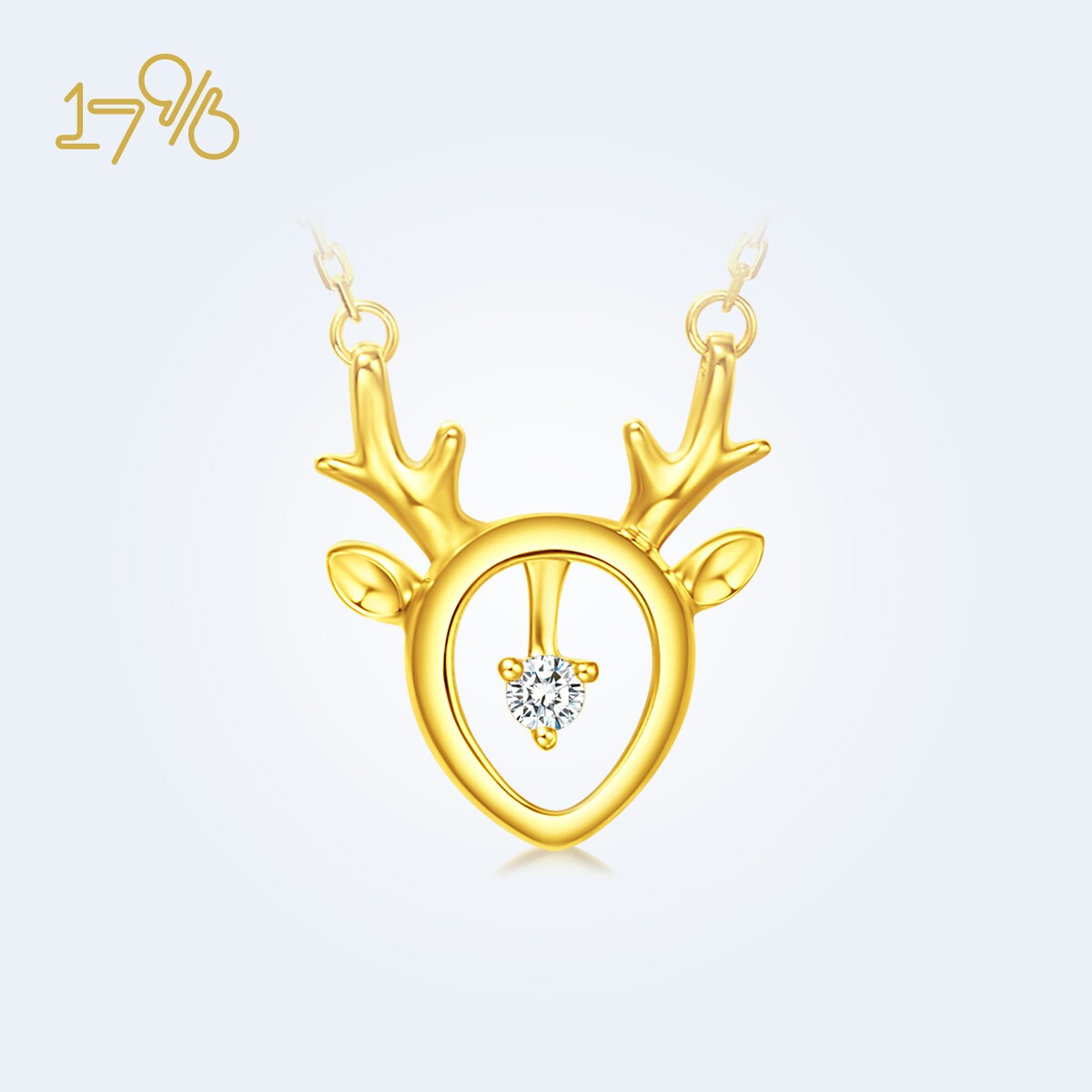 周大福17916旗舰店的优惠券大全—周大福17916一鹿有你系列22k金钻石