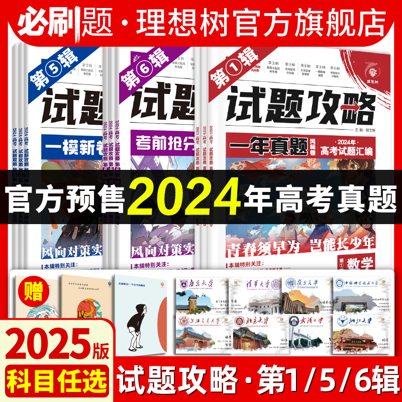 2025新版高考必刷卷试题攻略一年