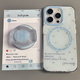 磁吸ins韩风蓝底星星英文鲷鱼烧支架适用苹果16promax手机壳iphone15pro新款14双层13女16p全包防摔手机套