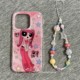 日系创意卡通长腿飞天小女警适用苹果16promax手机壳iphone15pro新款14个性13女16pro气囊双层全包防摔保护套