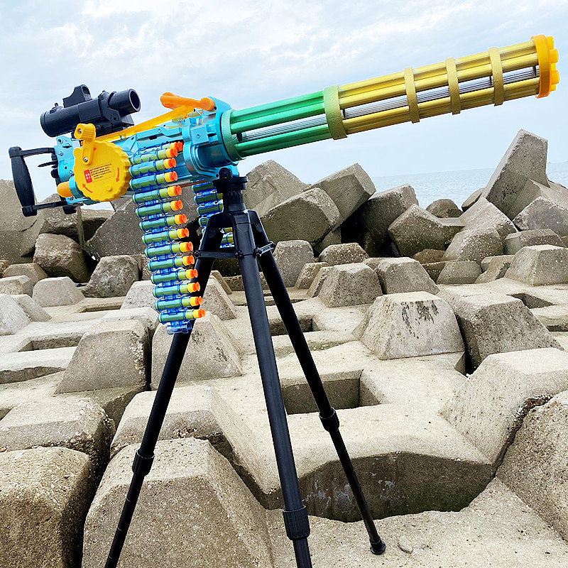 加特林玩具枪儿童吃鸡武器软弹枪和平礼物精英模型男孩子生日礼物