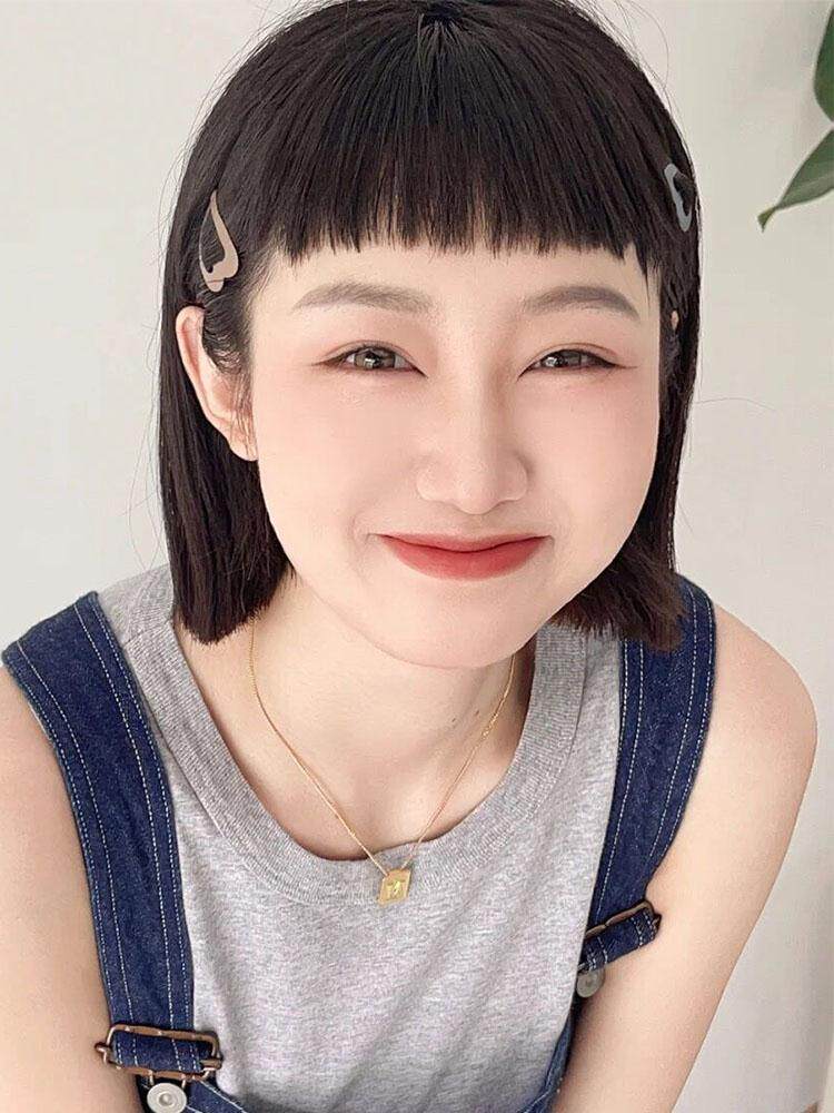 一折假刘海片二次元 隐形无痕