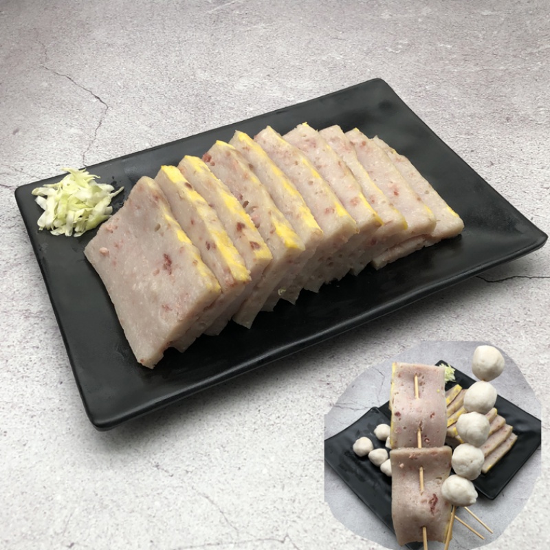 麻城肉糕荆州正宗湖北特产白果手工鱼丸火锅食材鱼糕
