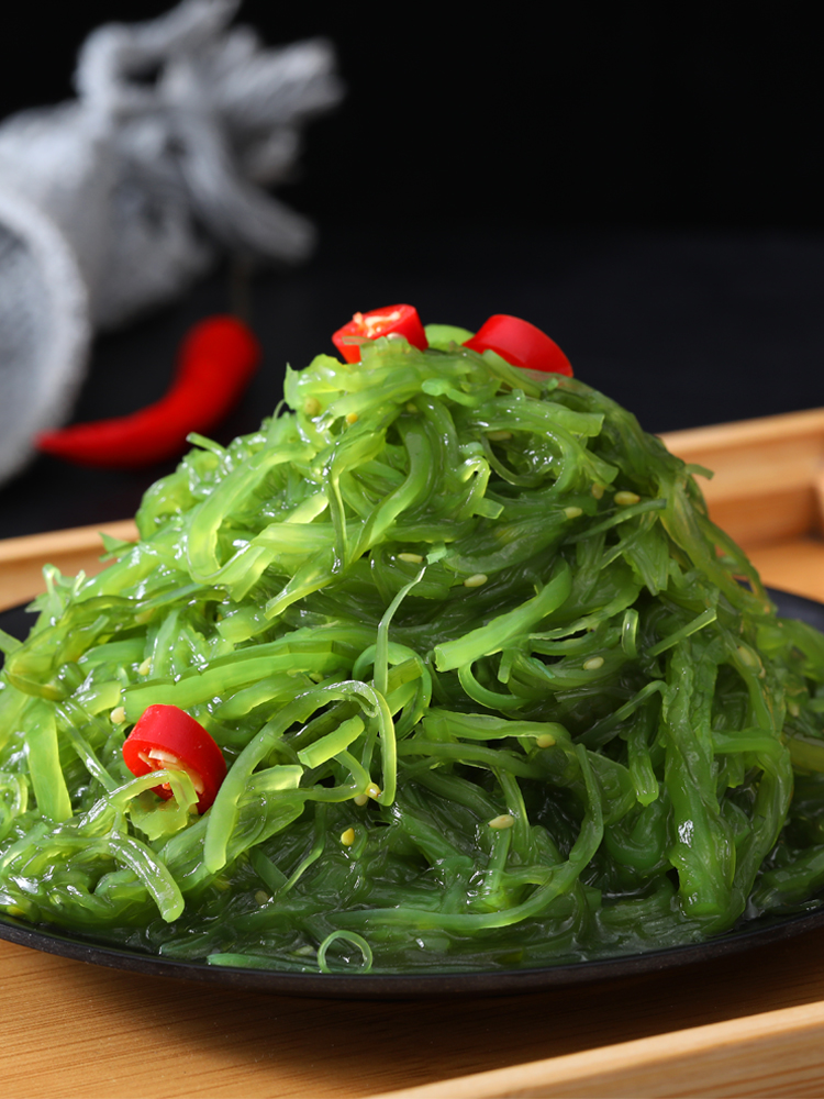 即食中华海草沙律寿司食材新鲜海藻沙拉酸甜裙带菜丝小包装海草菜