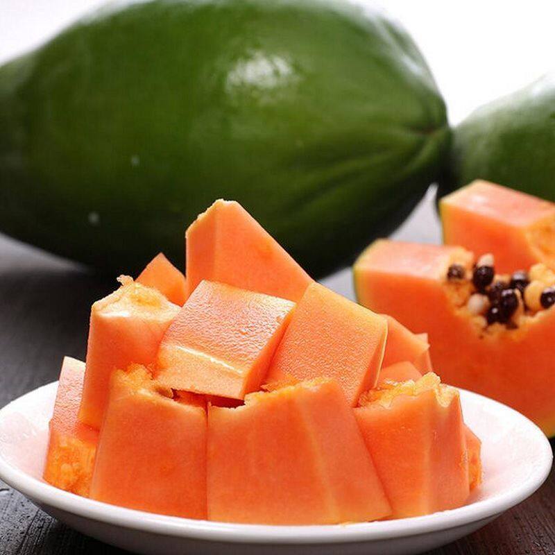 广西红心木瓜2斤新鲜冰糖整箱牛奶