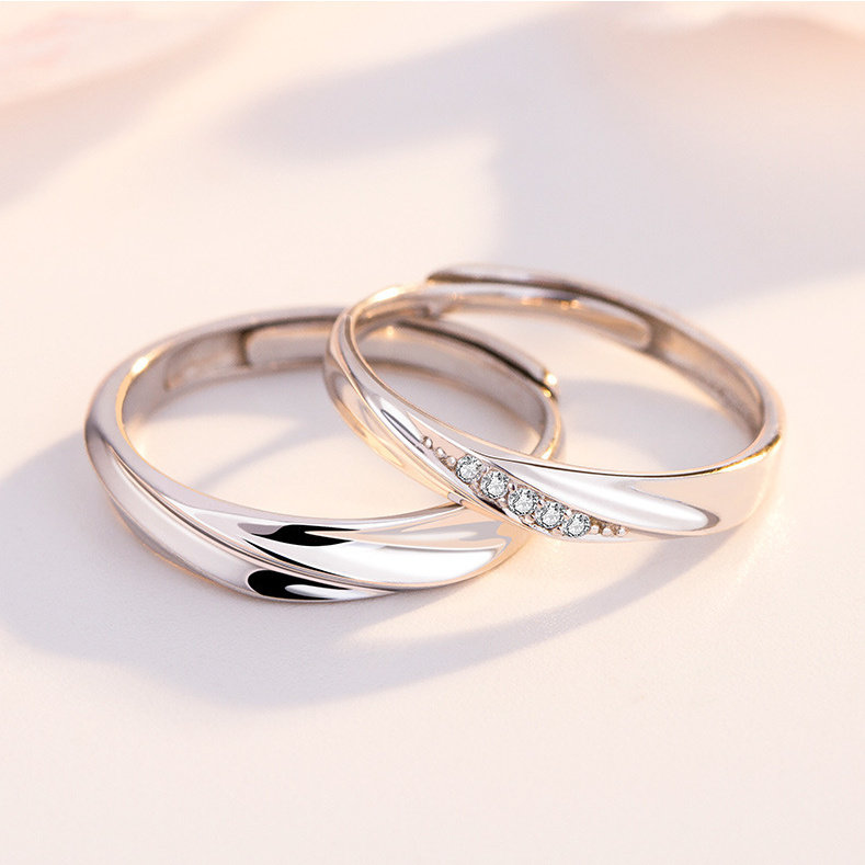 dw戒指情侣一对