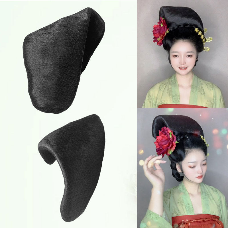 利格假发旗舰店的优惠券大全—利格古装假发唐朝敦煌单头发髻复原髻