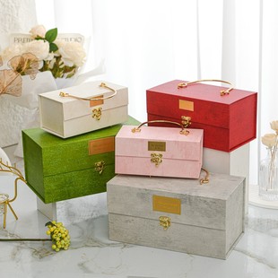 2024新款生日礼物盒子礼品盒高级感礼盒子包装盒送男生精致小盒子