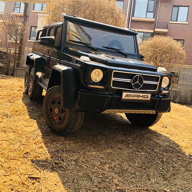 新授权6轮六驱奔驰大g儿童电动汽车可坐人10岁抖音驾驶遥控超大号