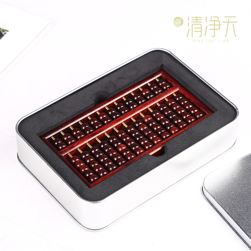 印度小叶紫檀13规小算盘摆件家居饰品教师节礼品红木珠心算实木在类目 家居饰品, 摆件中 - 来自Buy2taobao.com提供专业的淘宝代购服务