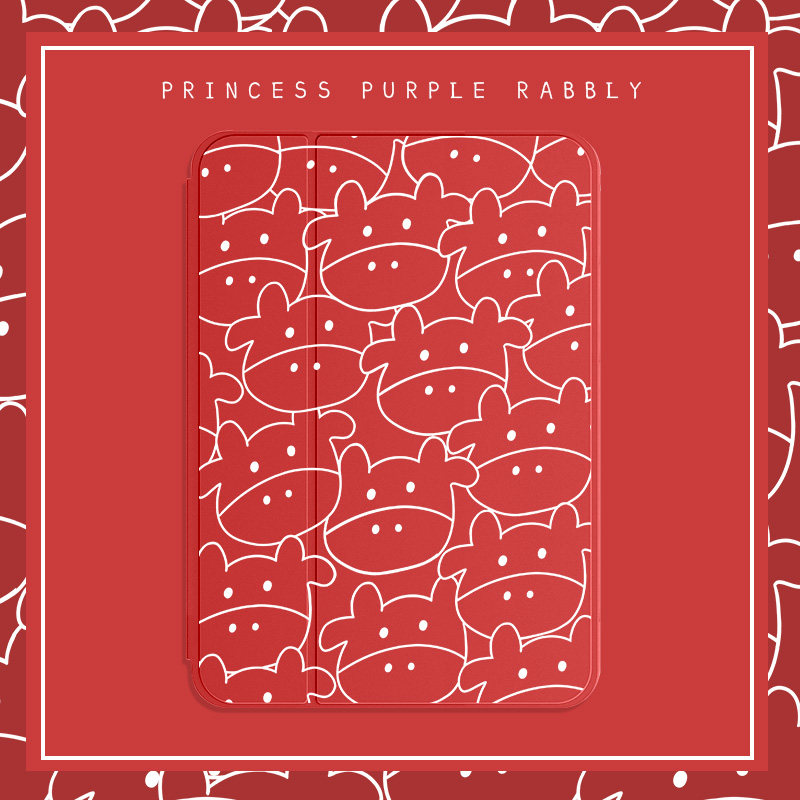 2021年牛年ipad8平板7保护套2020新款2019 10.2寸mini4/5迷你7.