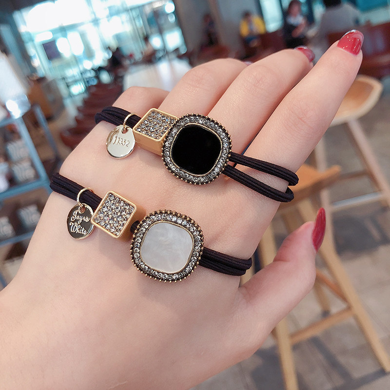 高档头绳手链两用简约马尾头饰韩国发饰女网红ins可爱扎头皮筋