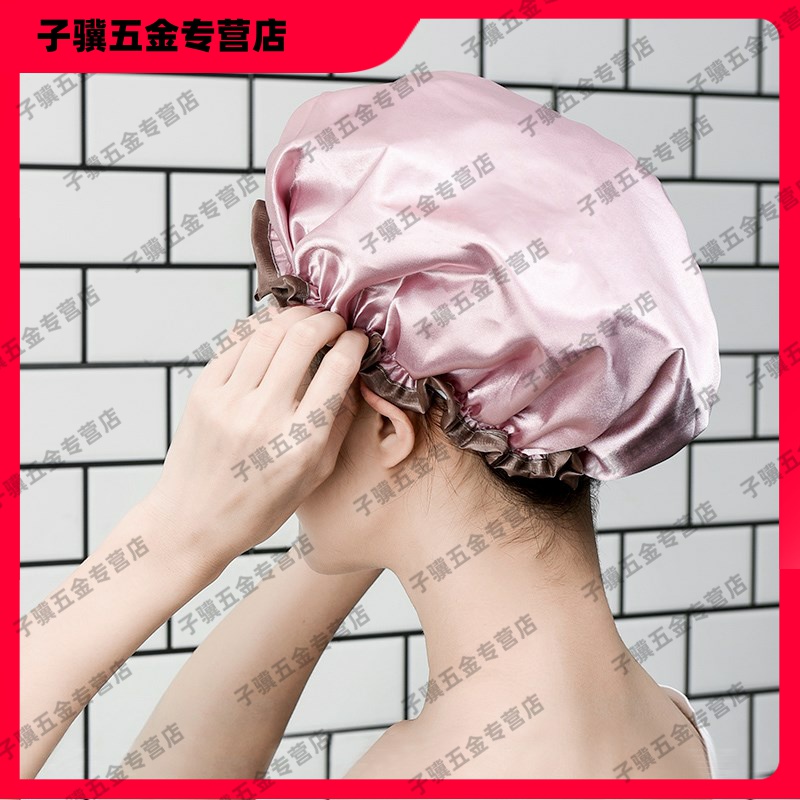 油烟防水浴帽淋浴女款洗澡长头发罩沐成人头套帽子发套防双层发帽|msdalam kategori keluarga/Alat Pembersihan peribadi, Peralatan pembersihan penjagaan diri, topi mandi - dari Buy2taobao.com untuk memberikan perkhidmatan ejen Taobao profesional membeli