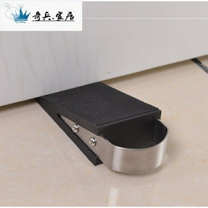 奇兵大门防撞阻门器不锈钢防风门挡家用固定缓冲橡胶门碰门阻门.