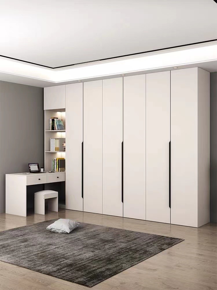 上海杭州宁波兔宝宝千年舟全屋定制工厂现代轻奢整体衣柜书柜定制