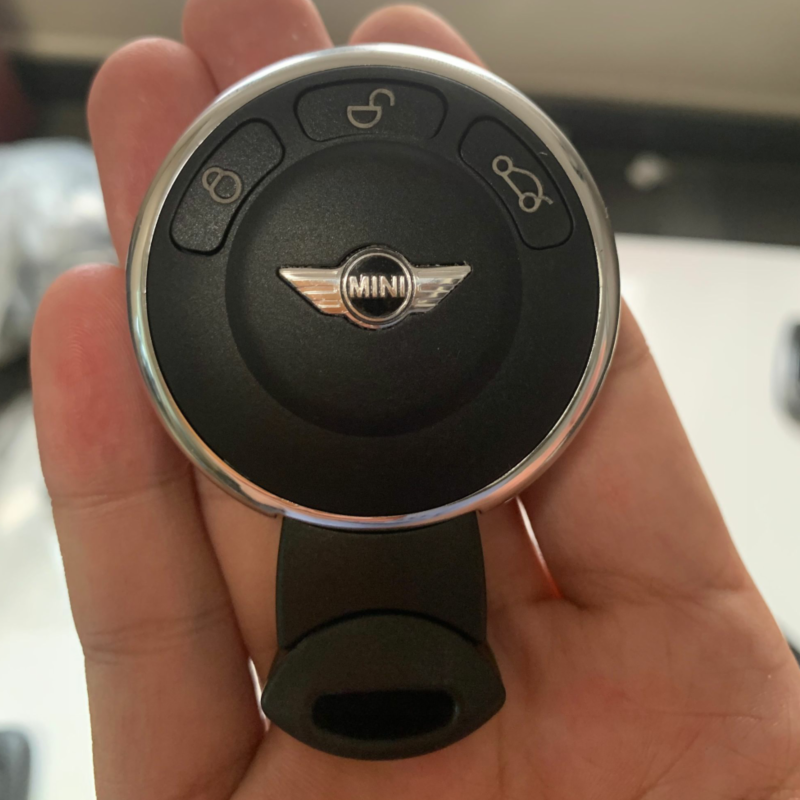 适用于宝马mini钥匙壳按键破损替换minicoupe外壳mini车钥匙外壳