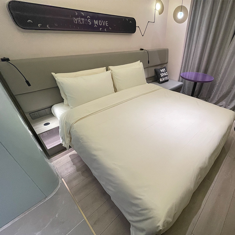 酒店宾馆家具床翻新快捷客房公寓民宿标间双人大床18米全套定制