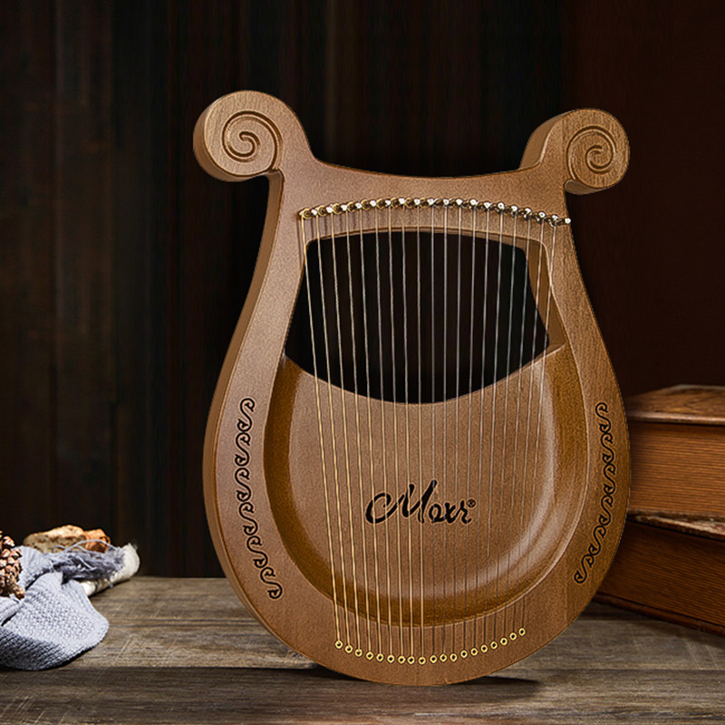 moxi天使小竖琴19音莱雅小型箜篌弦