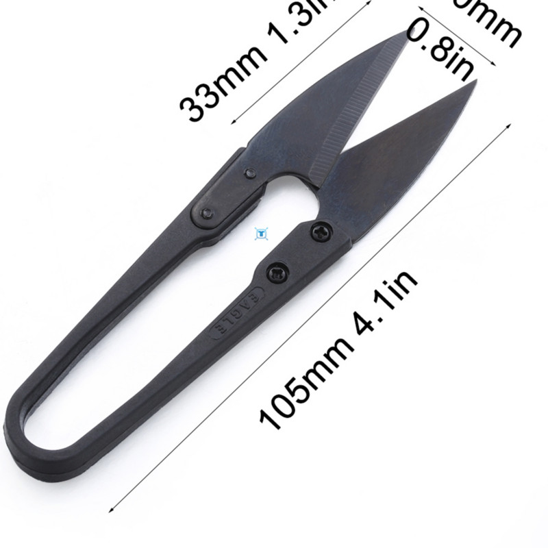 1PC Black Carbon Steel U-shd Scissors Thread Wire Cutter|msdalam kategori rumah Fabrik, bahan-bahan jahitan DIY, alat dan produk siap, Aksesori jahit DIY/aksesori/aksesori, 防走光扣 - dari Buy2taobao.com untuk memberikan perkhidmatan ejen Taobao profesional membeli
