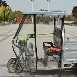 电动三轮车车头车棚图片