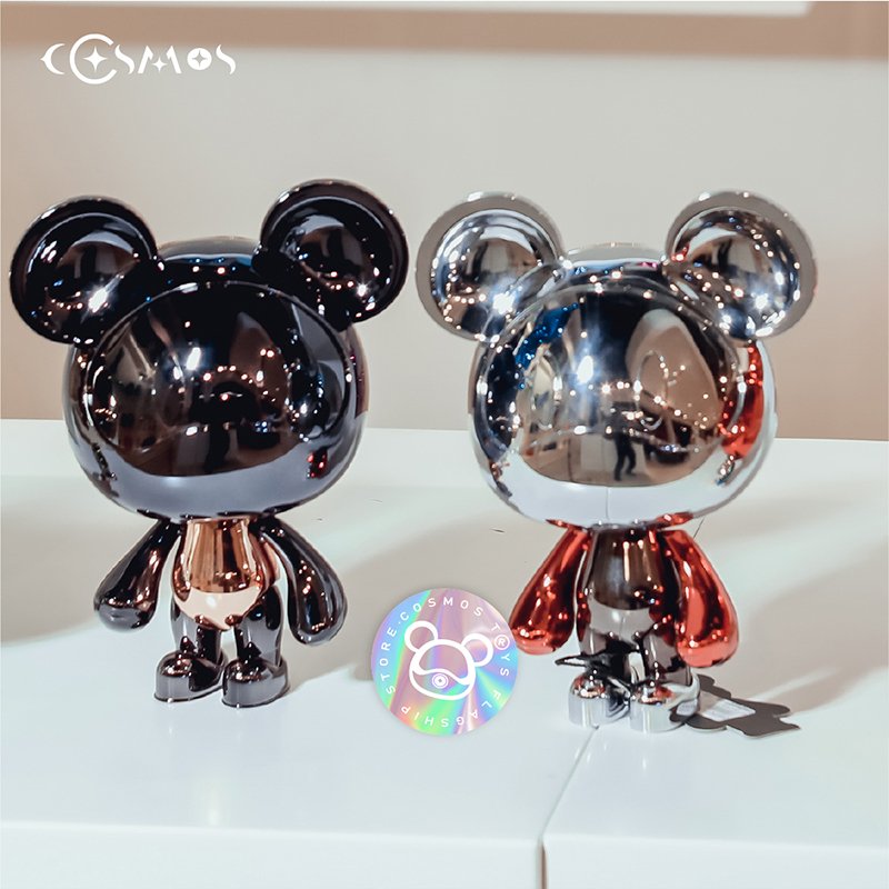 COSMOS Interstellar Light extravagance birthday gift Bear Doll electroplate Mini lovely CUTE Tide play Decorationin the Play mode/Anime/Periphery/cos/Board games , 艺术家潮玩, 潮玩大娃 category - from Buy2taobao.com to provide professional Taobao agent buy service