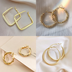 0饰悟银饰饰悟银饰圈圈圆圈韩国气质素圈耳环月销400件0619.