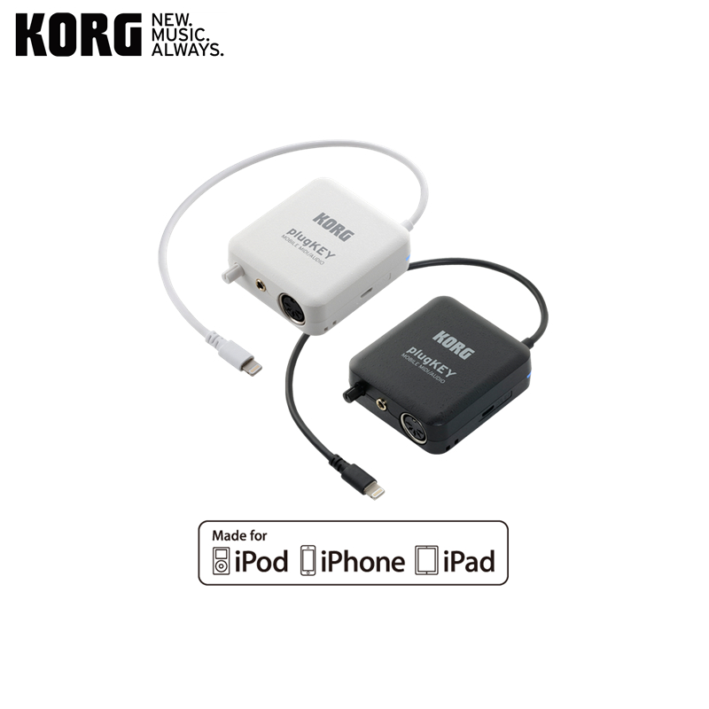 KORG科乐格  plugKEY音频MIDI接口支持iphone/ipad等IOS设备