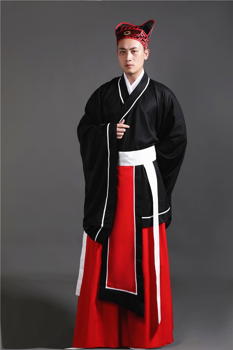 一折汉宫_古装汉服男玄端礼服成人礼汉服曲裾汉宫服饰汉朝汉代祭祀