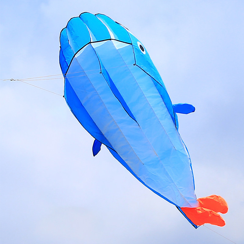 软体鲸鱼风筝大人专用3d立体超特大型号创意网红中国风2021年新款