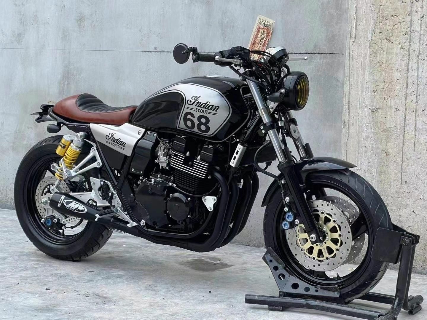 本田cb400_进口本田cb400四缸重机摩托车复古街车小黄蜂250大排量跑车