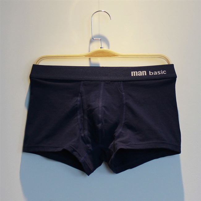 男士内裤男平角裤纯棉透气低腰简单修身青年男生四角裤头韩版裤衩