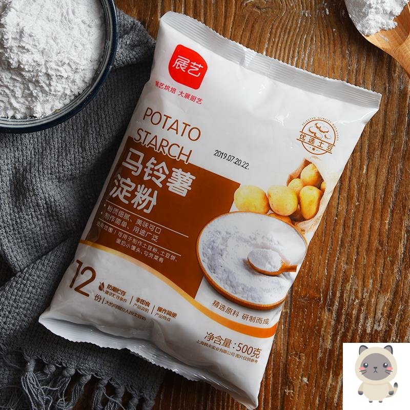 500g马玲薯定粉生粉勾芡土豆淀粉水晶饺家用炸 裹粉食用 厨房定粉